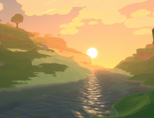 Dynamic reverb for a procedurally generated 3D world